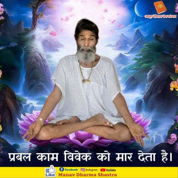 प्रबल काम विवेक को मार देता है। 